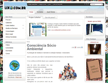 Tablet Screenshot of lixo.com.br